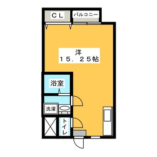 メゾン栄【1階】の間取り