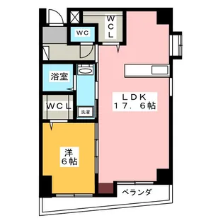 ロイヤルスズキハイツ【3階】の間取り