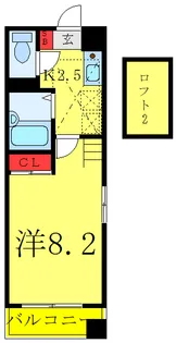 SKコートIV【8階】の間取り
