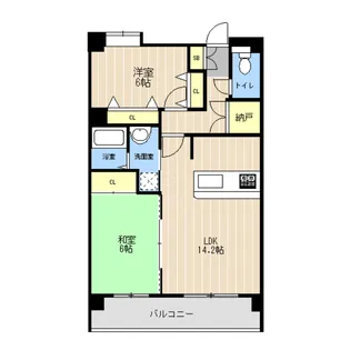 レークヒル画図III【3階】の間取り