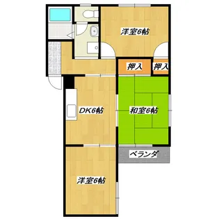 マノワールアズマ【2階】の間取り