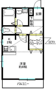 ラウレア【2階】の間取り
