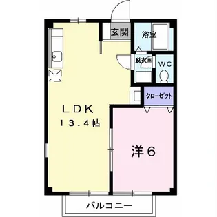 ドレミハウス【2階】の間取り