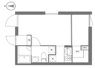 フラッフィー落合南長崎【5階】の間取り
