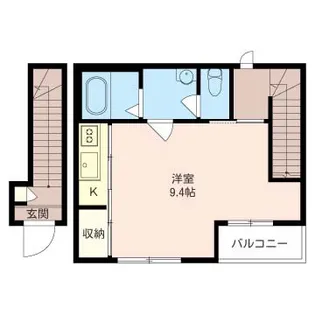 リュエル ドミール【1階】の間取り