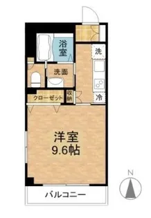 SUNパール駅前【6階】の間取り