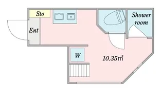 アーバンプレイス目黒V【1階】の間取り