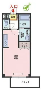 マーメゾン【1階】の間取り