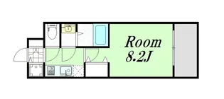 アドバンス西梅田ウインズ【6階】の間取り