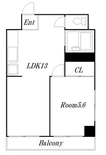 ホワイトアベニュー古谷【3階】の間取り