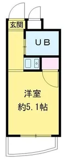 第1ハヤブサマンション【3階】の間取り