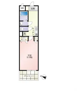 第16友建ビル【3階】の間取り