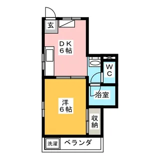 松田ビル【3階】の間取り