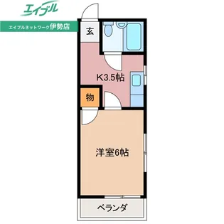 ドリームハイツ【2階】の間取り