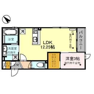 トゥールビヨン【3階】の間取り