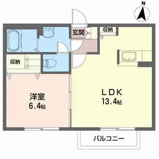 レガシーC【2階】の間取り