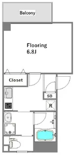TUR池尻【4階】の間取り