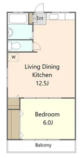 サンファスト蓮沼【4階】の間取り