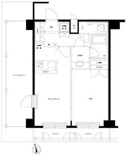 ルーブル鷺宮【7階】の間取り