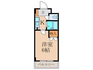 サニーハイツ【3階】の間取り