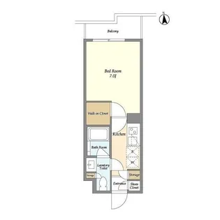 ミュプレ梅丘【2階】の間取り