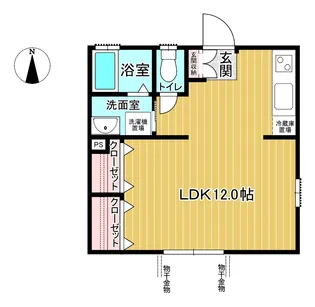 ハイム・インペリアル【2階】の間取り