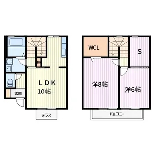 クレセント弐番館の間取り