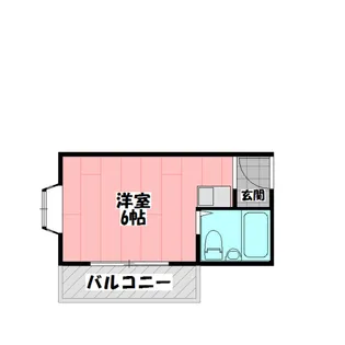 本町ハイツ【2階】の間取り