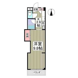 エルプレシア前橋【3階】の間取り