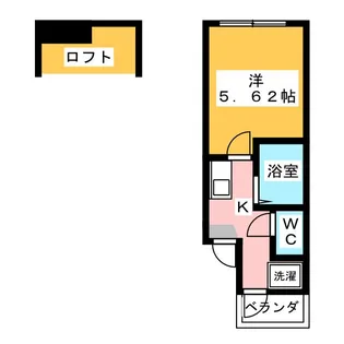 ツイン南長崎【1階】の間取り