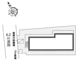レオパレスウイング【1階】の間取り