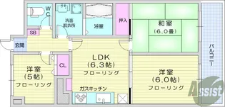 ライフピア3【10階】の間取り