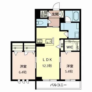 シャインBear【3階】の間取り