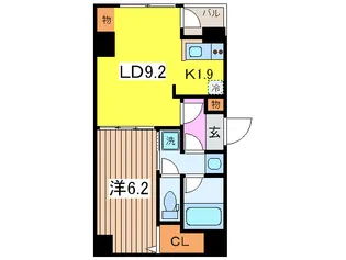 日本橋はないち【2階】の間取り