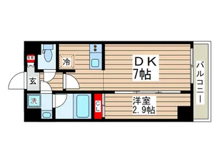 ARKMARK水天宮前II【3階】の間取り