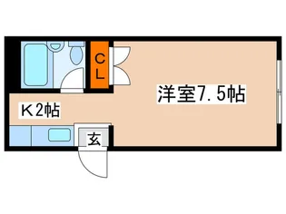 山崎ビル【4階】の間取り
