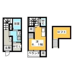 style本陣【2階】の間取り