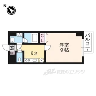 エンゼルプラザeast1【8階】の間取り