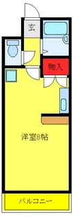 ドミールムラハシ【3階】の間取り