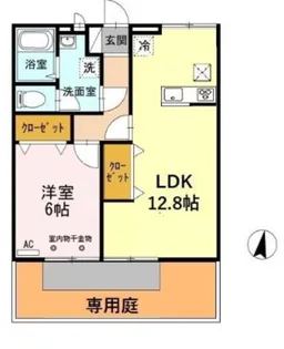 プチメゾン【1階】の間取り
