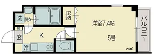 志幸37 サントワ【2階】の間取り