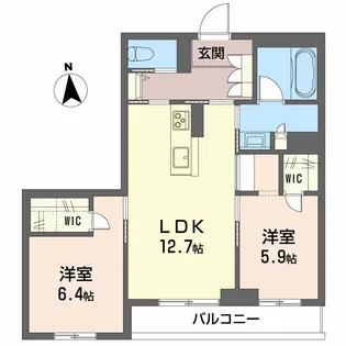 Avanti【3階】の間取り