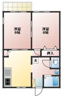 ガーデンシティ【2階】の間取り