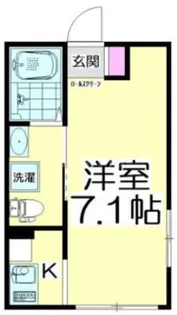Agerate竹ノ塚【4階】の間取り