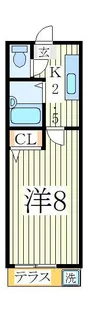 ウェステリアハウス寿【1階】の間取り