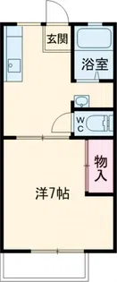 東栄ハイツ A【1階】の間取り