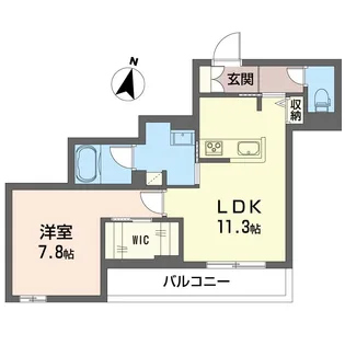 マハロ・ハレ【2階】の間取り