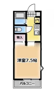 セジュール榎本【1階】の間取り