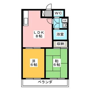 オークヴィラ【3階】の間取り