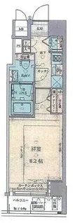 プレスタイル入谷【5階】の間取り